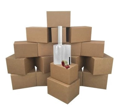 1-2 Room Basic Moving Boxes Kit