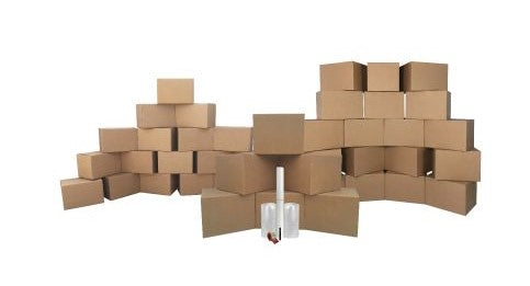 3-4 Room Basic Moving Boxes Kit