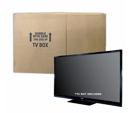 T.V. Moving Box Up To 70" (2 Pack)